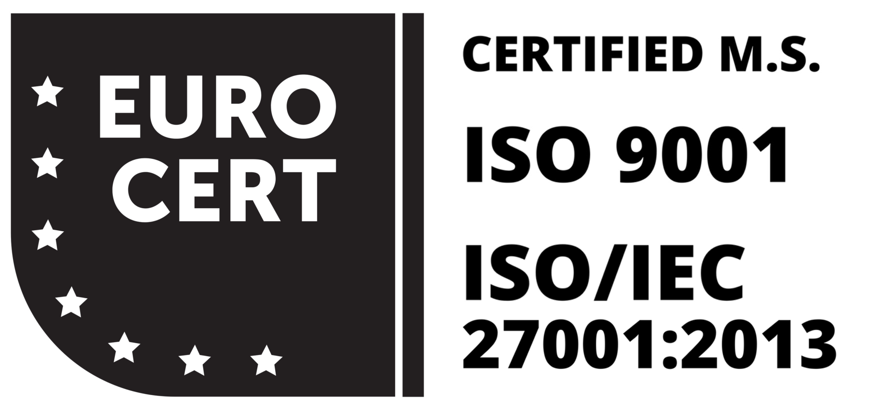 Datacenter provider certifications — ISO 9001 and ISO 27001